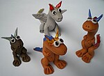 Logo Wir modellieren einen Drachen!