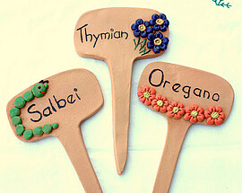 Banner Schilder für die Haustüre, für den Garten und für die Zimmertüre